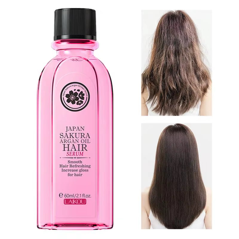 Sakura Essence Smoothing Hair Oil – Frizz Control & Shine, 60ml