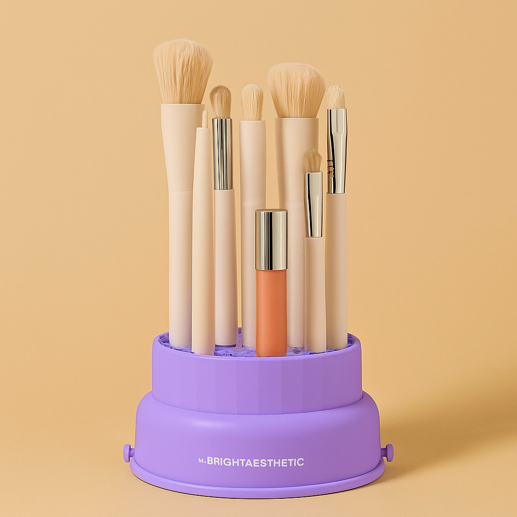 3-in-1 Silicone Makeup Brush Cleaning Mat