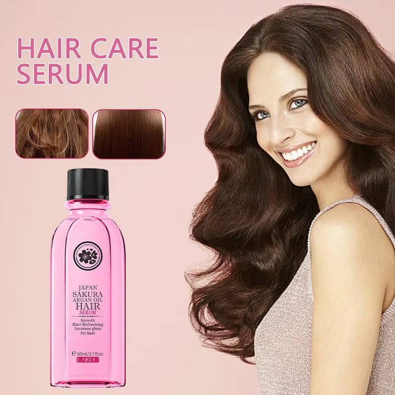 Sakura Essence Smoothing Hair Oil – Frizz Control & Shine, 60ml