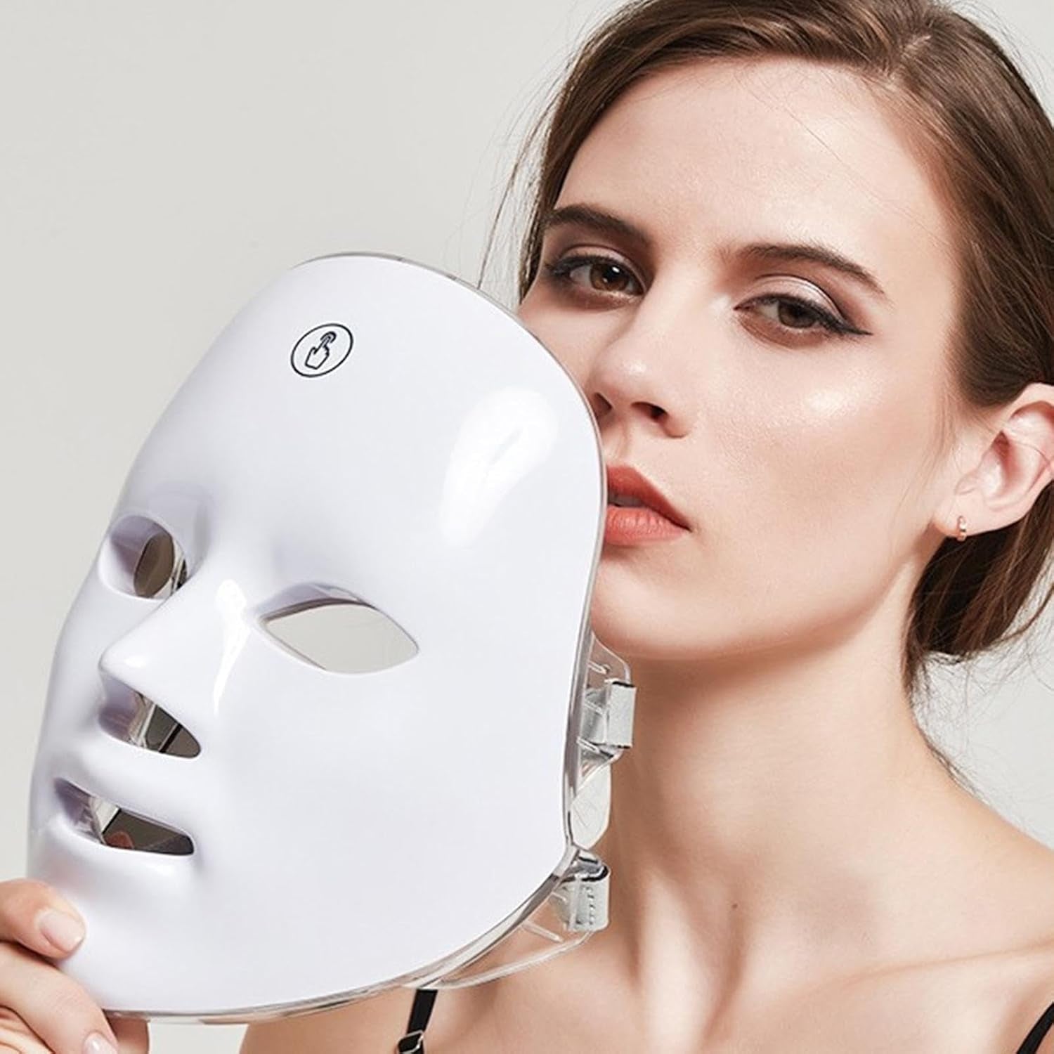 Rechargeable 7-Color LED Face Mask for Women – Light Therapy Skincare for Home & Travel