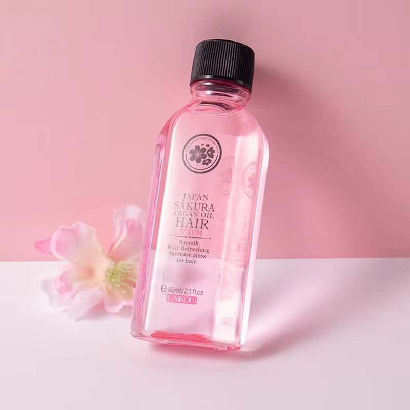 Sakura Essence Smoothing Hair Oil – Frizz Control & Shine, 60ml